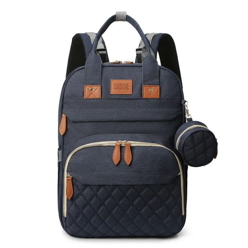 Sac à langer multifonction, voyage, imperméable, garçons/filles, unisexe, sac à dos portable faisant office de lit bébé