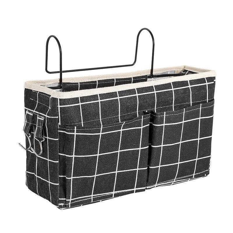 Panier suspendu de chevet pour dortoir, étagère de rangement de chambre à coucher