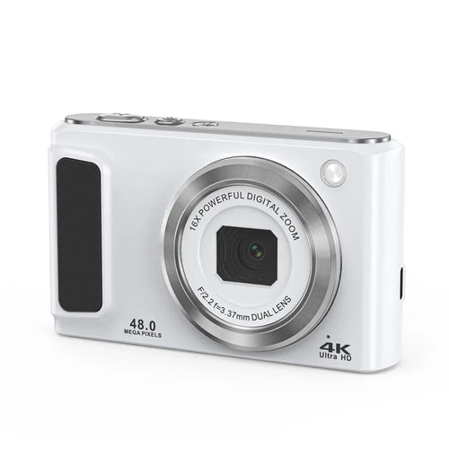 4K HD Digitalcamera mit Dual-Kamera (vorne und hinten)