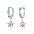 Damenmode-Persönlichkeit Pentagramm-Ohrringe Damen