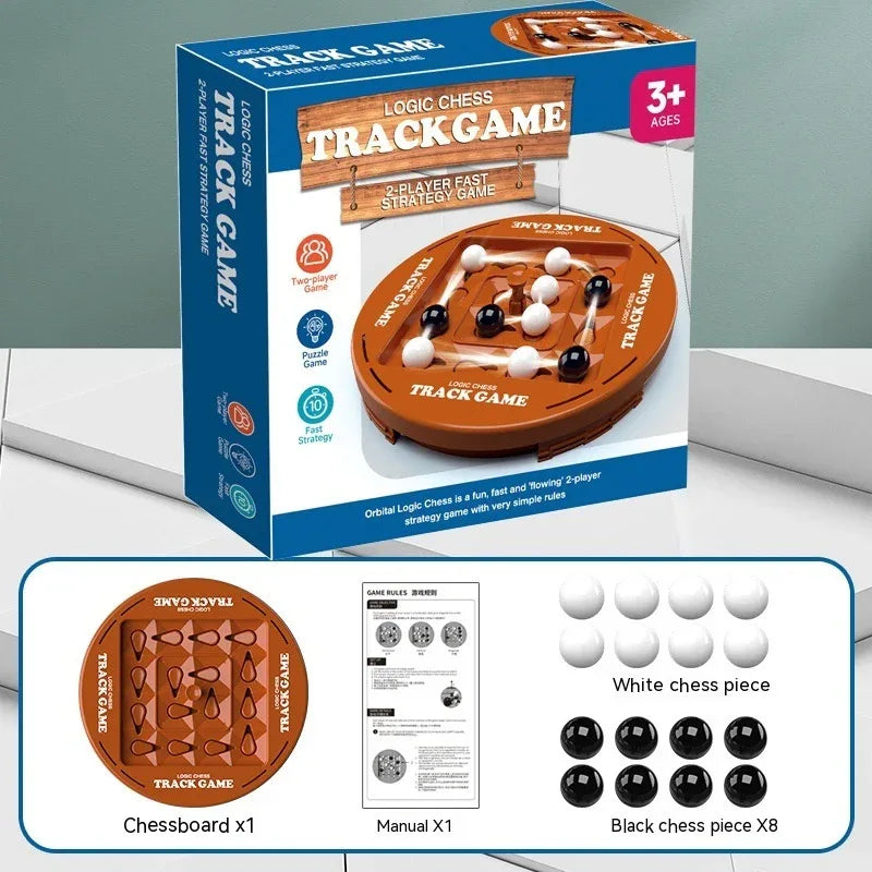 Track Logic Schach Doppelkampf Brettspielzeug