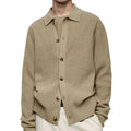 Pull décontracté uni pour homme