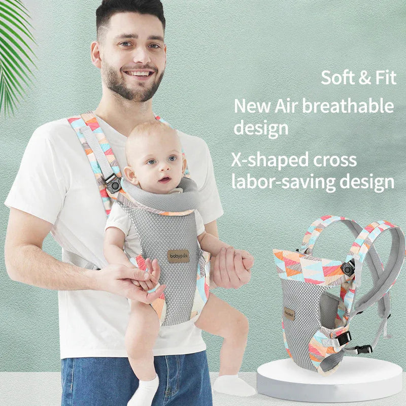 Atmungsaktive und leichte Babytrage