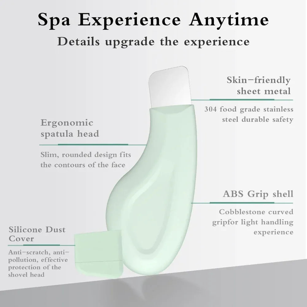 Spatule de nettoyage de peau, extracteur de points noirs, outil facial