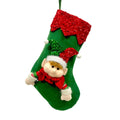 Décorations de Noël Habillage de fenêtre de cuisine Chaussette de sac cadeau de Noël