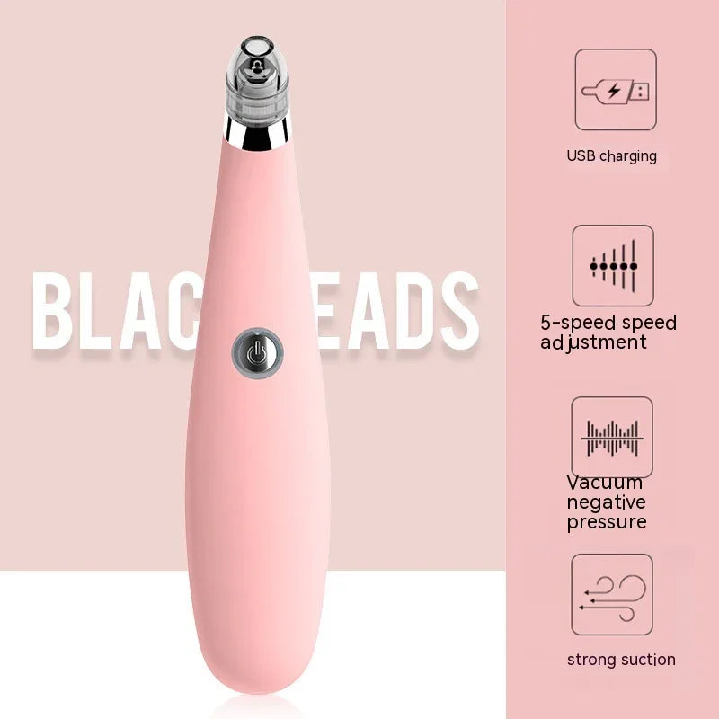 Instrument ergonomique de beauté pour le visage, éliminateur de points noirs et d'acné