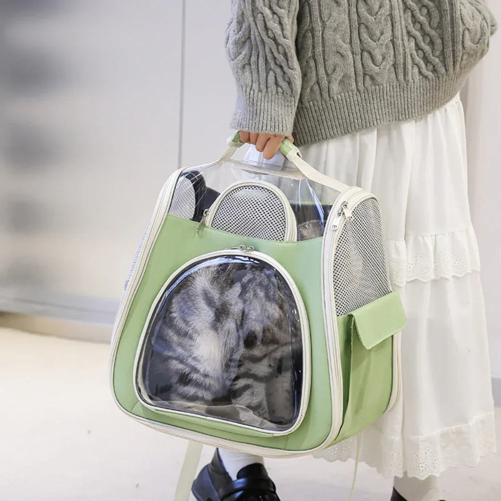 Sac à dos pour animaux de compagnie chien chat, confortable, respirant, ventilé, déperlant et anti-poussière