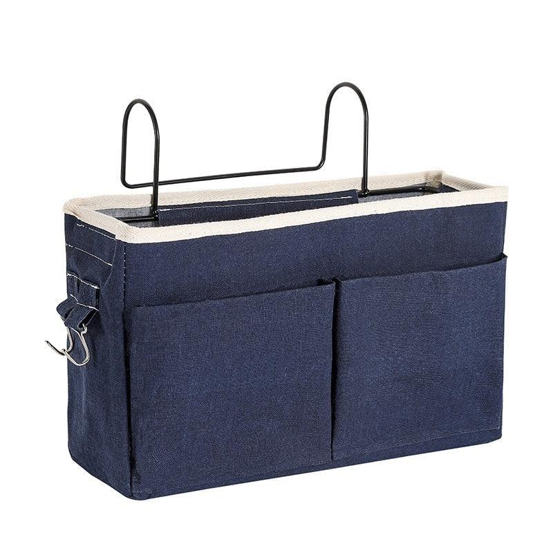 Panier suspendu de chevet pour dortoir, étagère de rangement de chambre à coucher