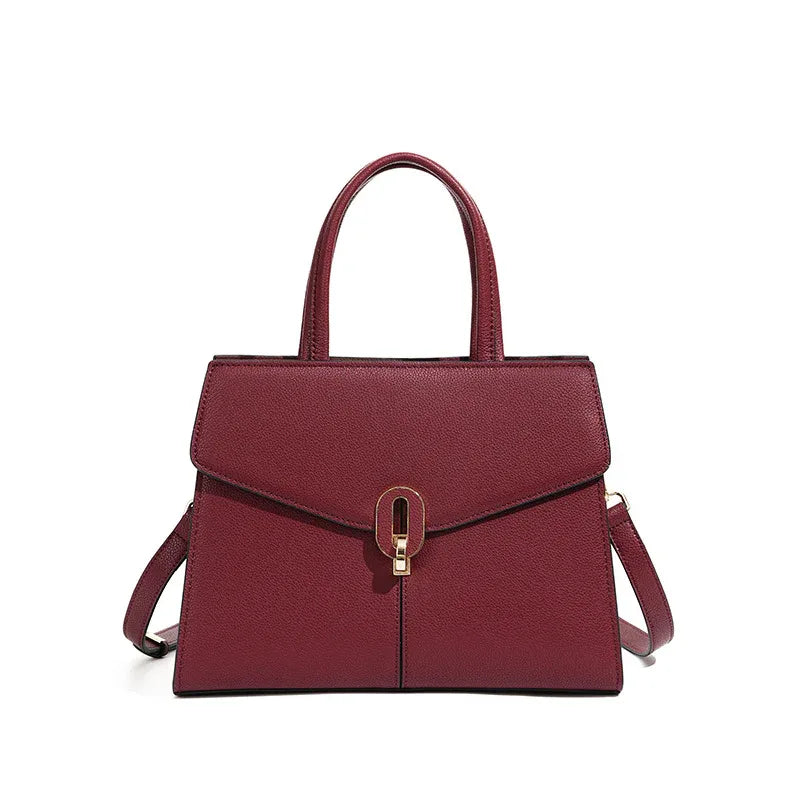 Leder Pendeltasche Hochwertige Handtasche für Damen