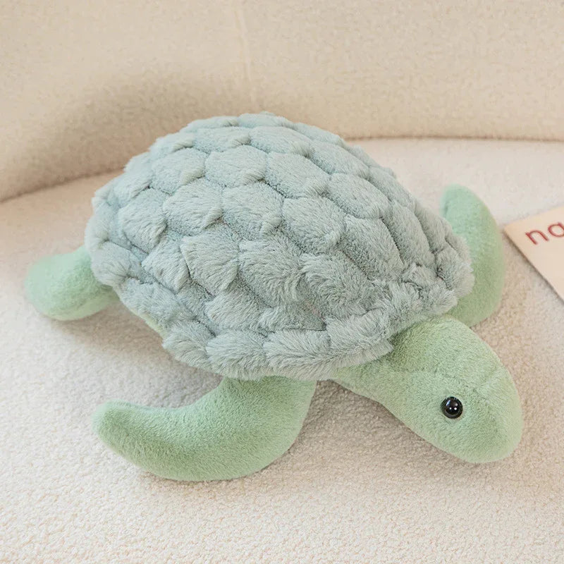 Oreiller en peluche Tortue pour enfants