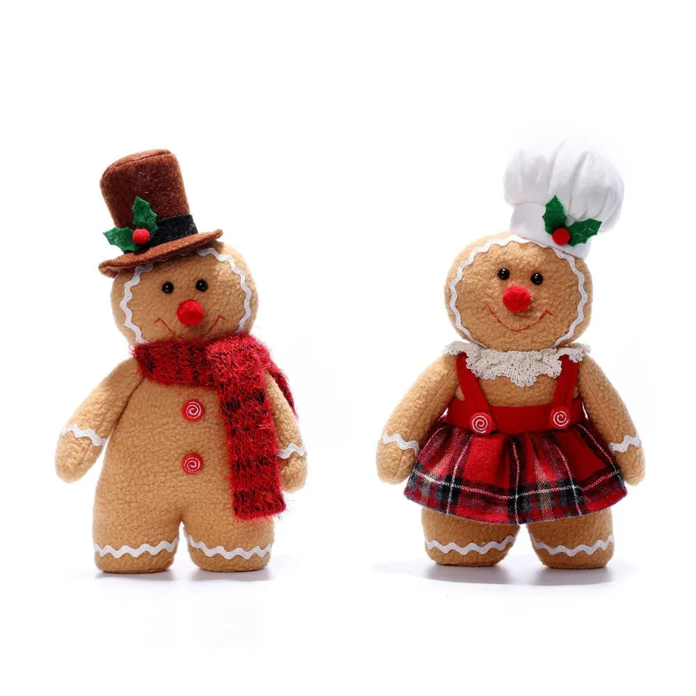 Nouvelle décoration de Noël : bonhomme de pain d'épices