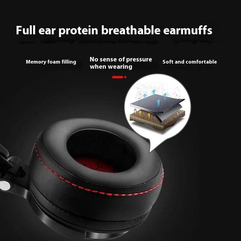 Kabelgebundene Over-Ear-Kopfhörer mit drei Frequenzen und ausgewogenem Klang