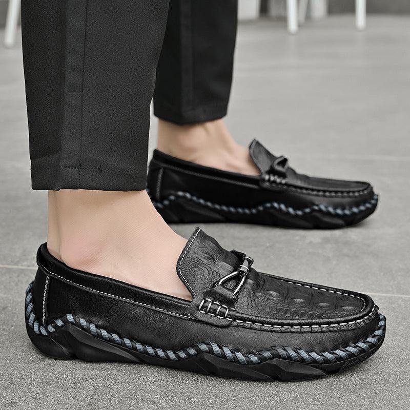 Mocassins pour homme grande taille, style tendance