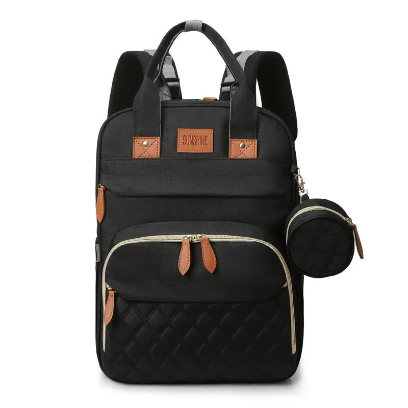 Sac à langer multifonction, voyage, imperméable, garçons/filles, unisexe, sac à dos portable faisant office de lit bébé