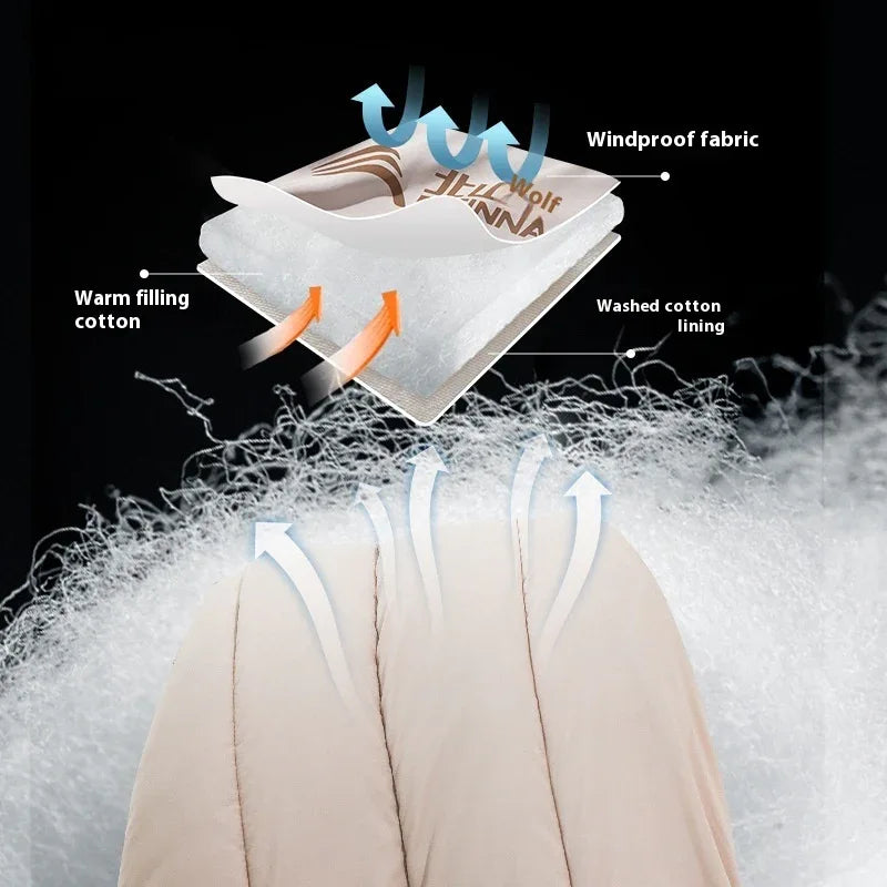 Warmer Kälteschutz Doppel-Camping-Schlafsack