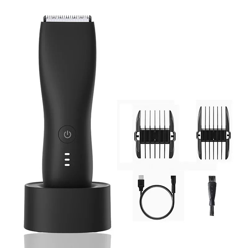 Tondeuse Multifonctionnelle pour Poils Corporels Masculins, Zones Intimes et Pubiennes