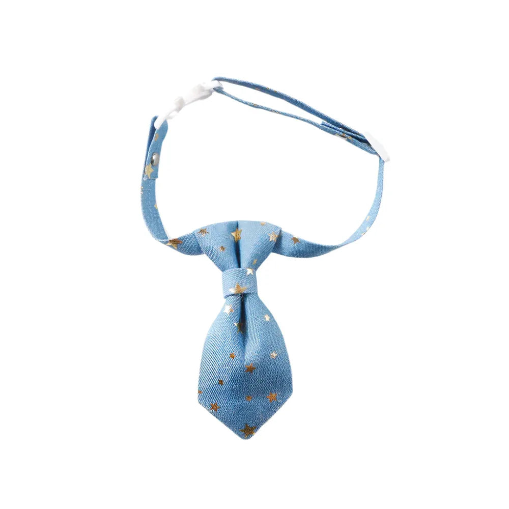 Cravate longue réglable de luxe pour chien, décoration animale, accessoires pour chat et animal de compagnie