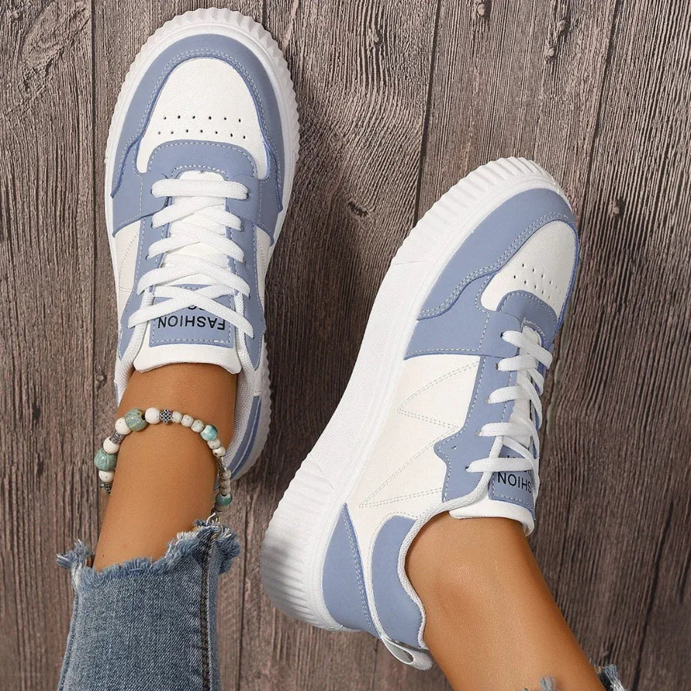 Dicke Sohle Leichte Sneakers Studenten Freizeit Sportschuhe Skateschuhe