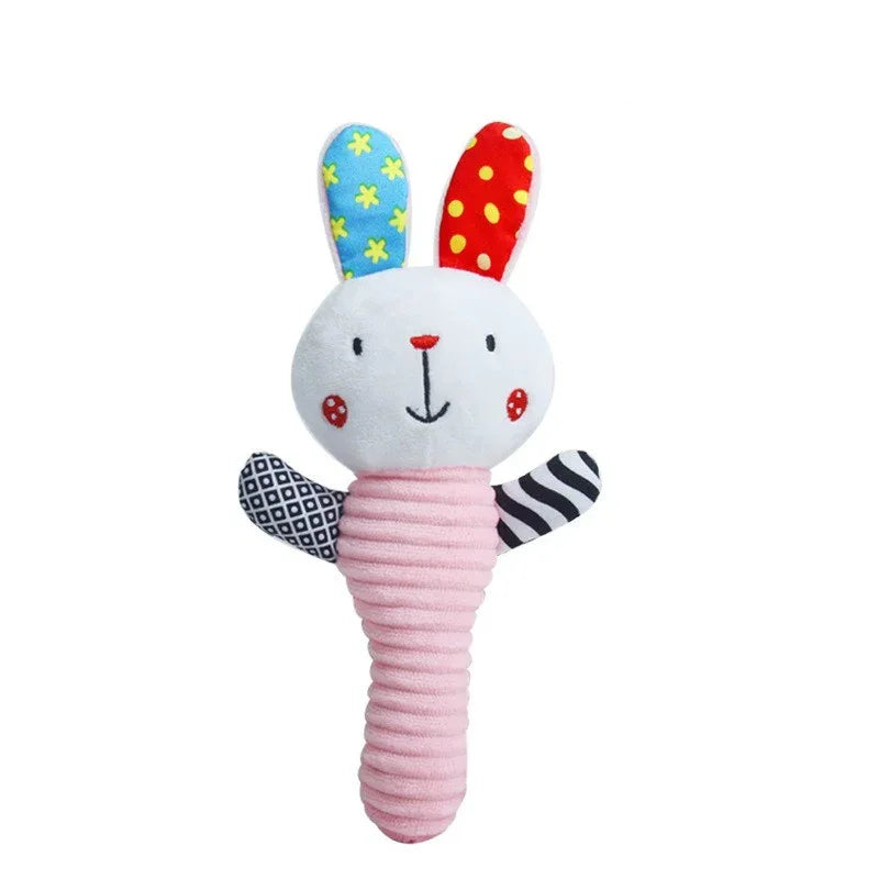 Jouets de hochet en peluche captivants pour bébé
