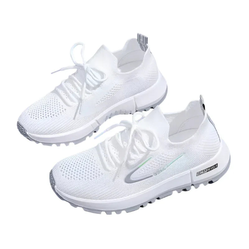 Atmungsaktive Damen-Freizeit-Sneaker aus Mesh