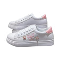 Damen Flache Low-Top Schmetterling-Sneaker
