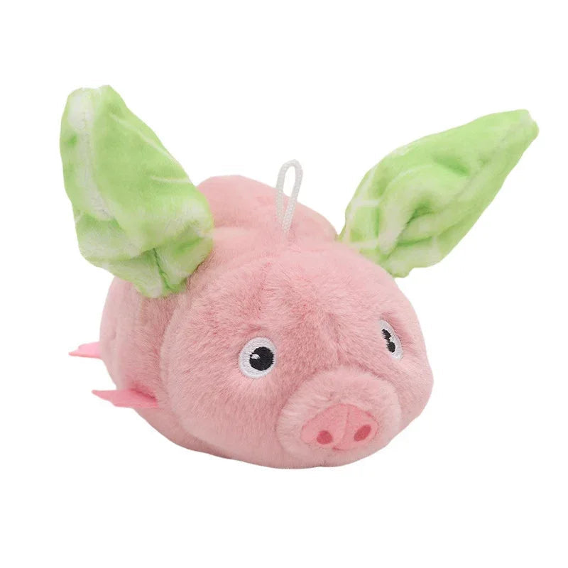 Jouet pour animaux de compagnie chat-chien, simulation de cochon électrique