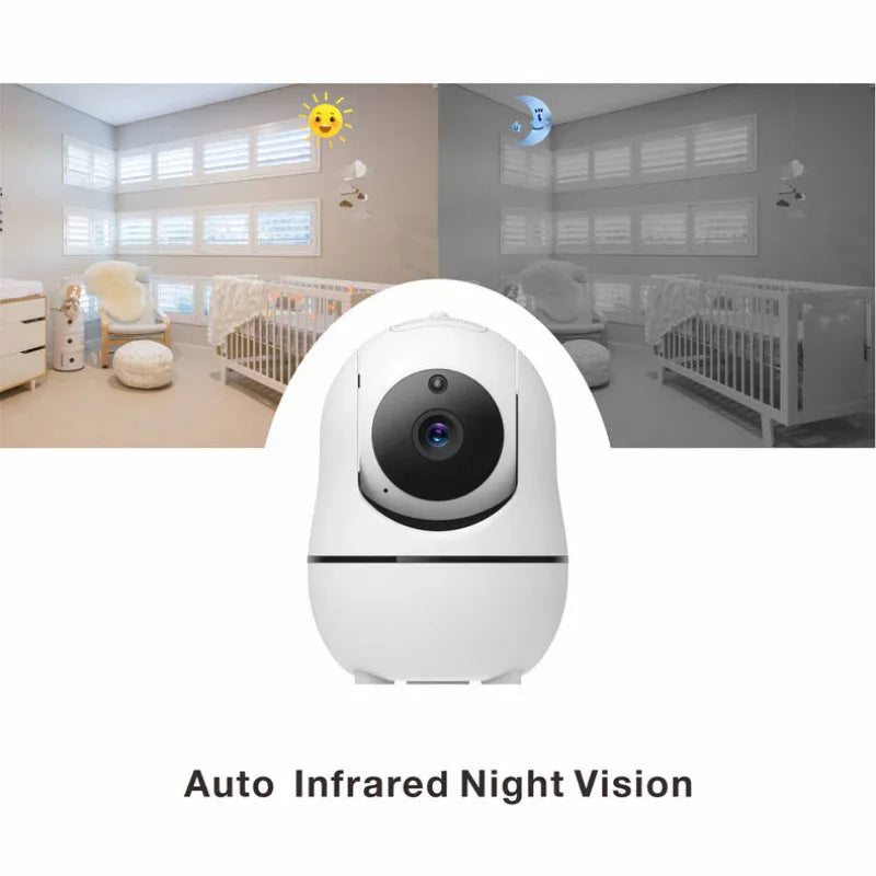 Babyphone HD Vision Nocturne Caméra Wifi Sans Fil Pour La Surveillance Et La Sécurité
