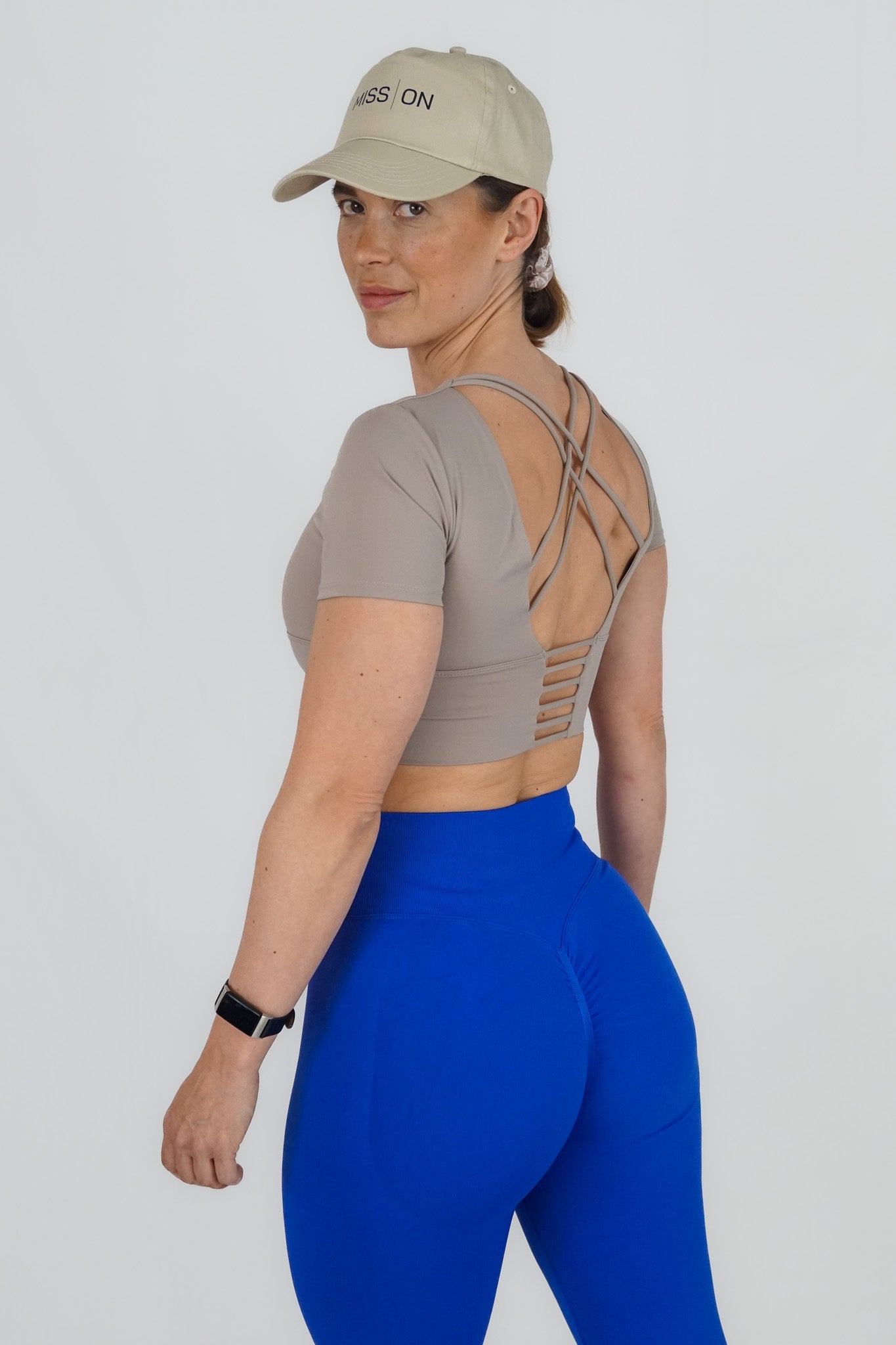 MISS ON BOOTY Träningstights med scrunch