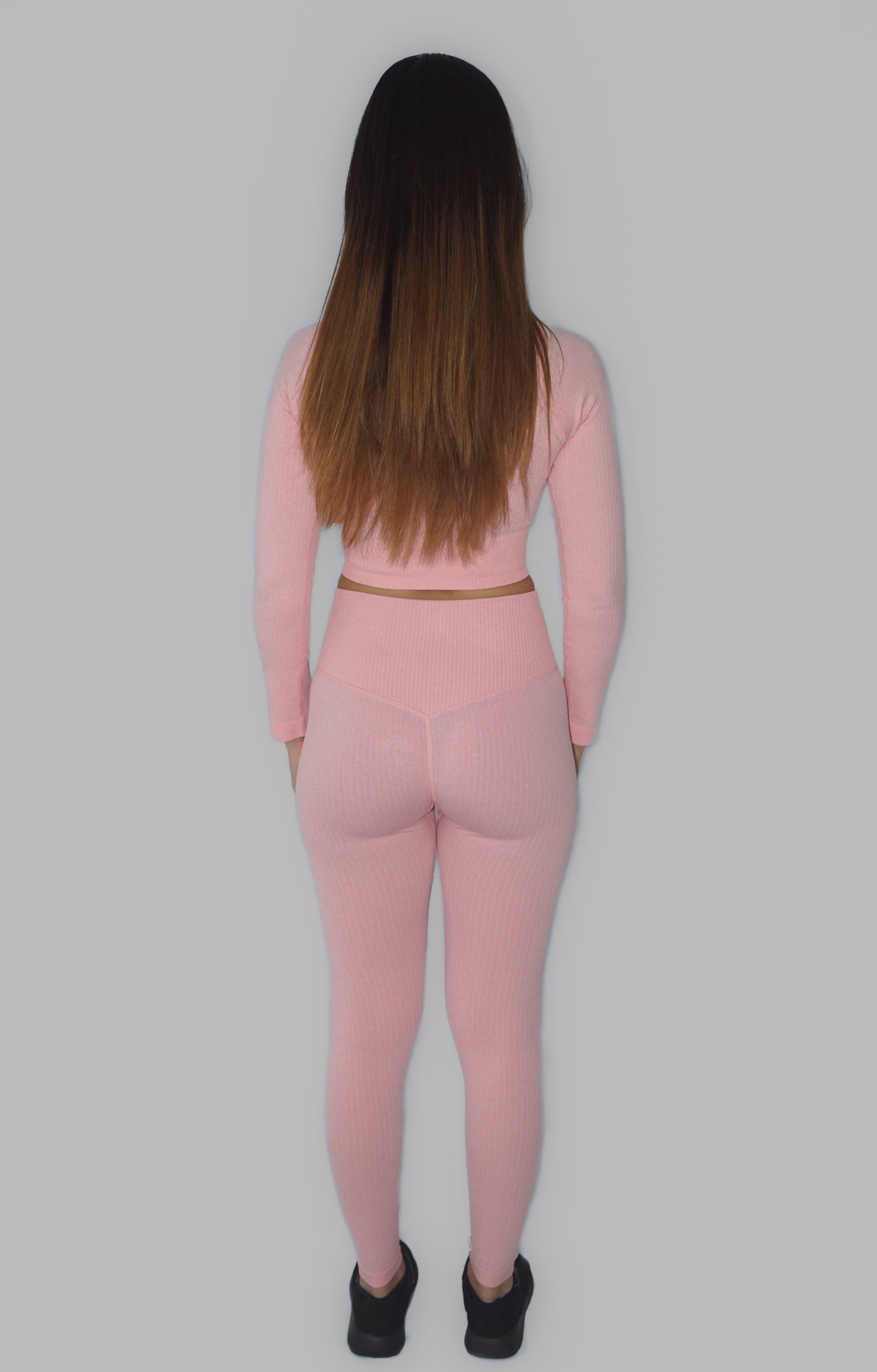 MISS ON RIBBED Seamless Träningstights