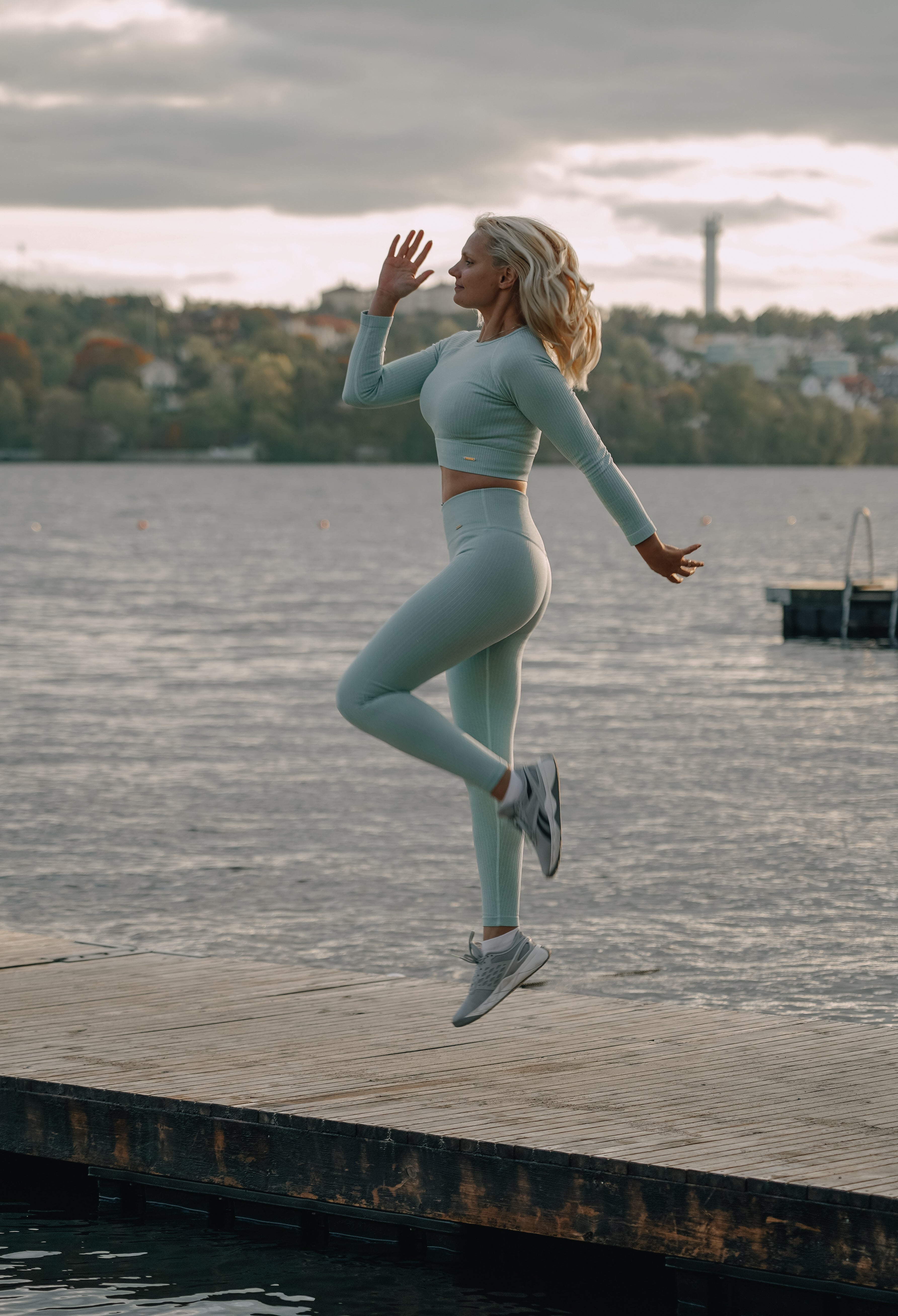 MISS ON Ribbed Seamless Träningstopp