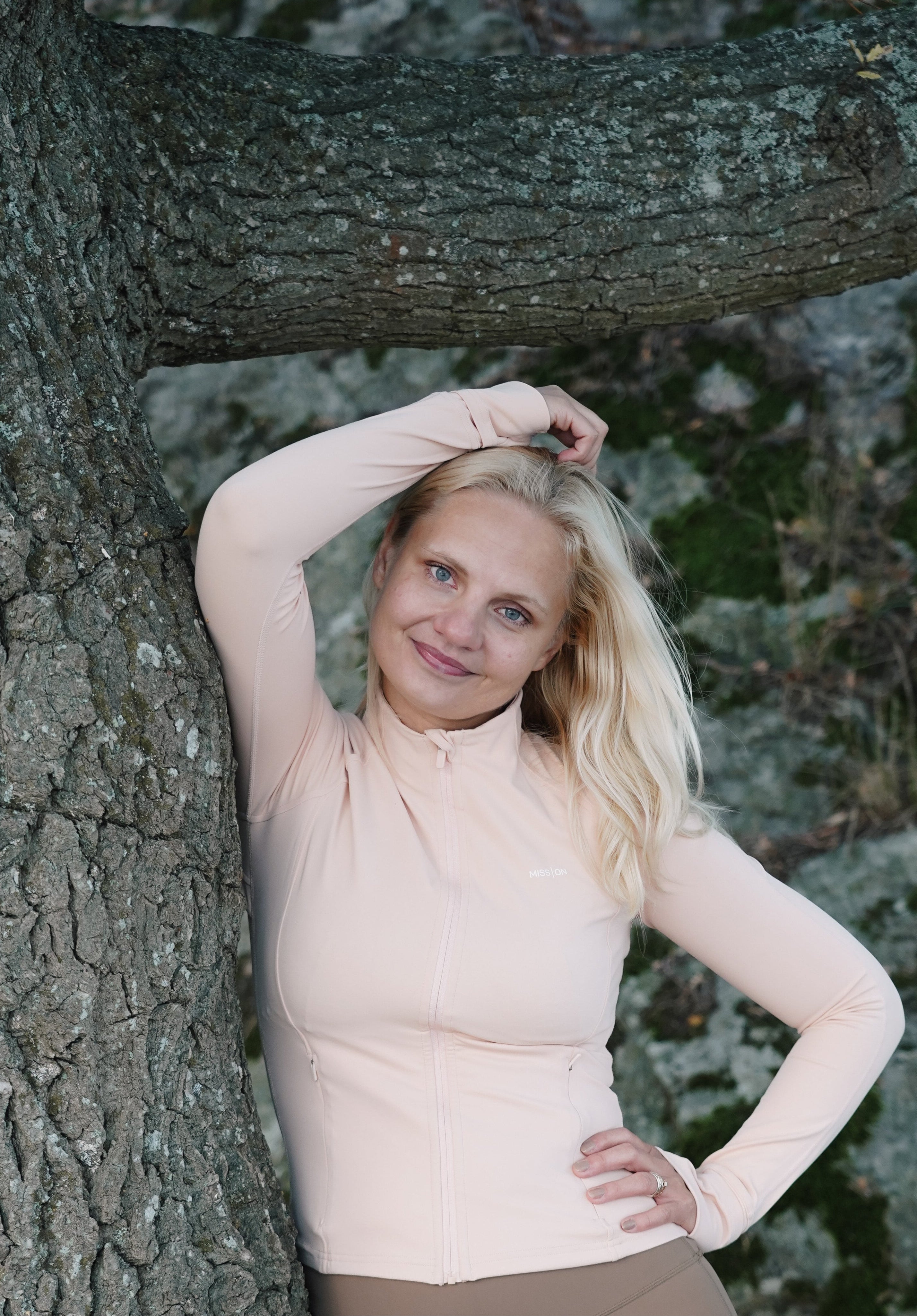 MISS ON SHAPE Träningsjacka