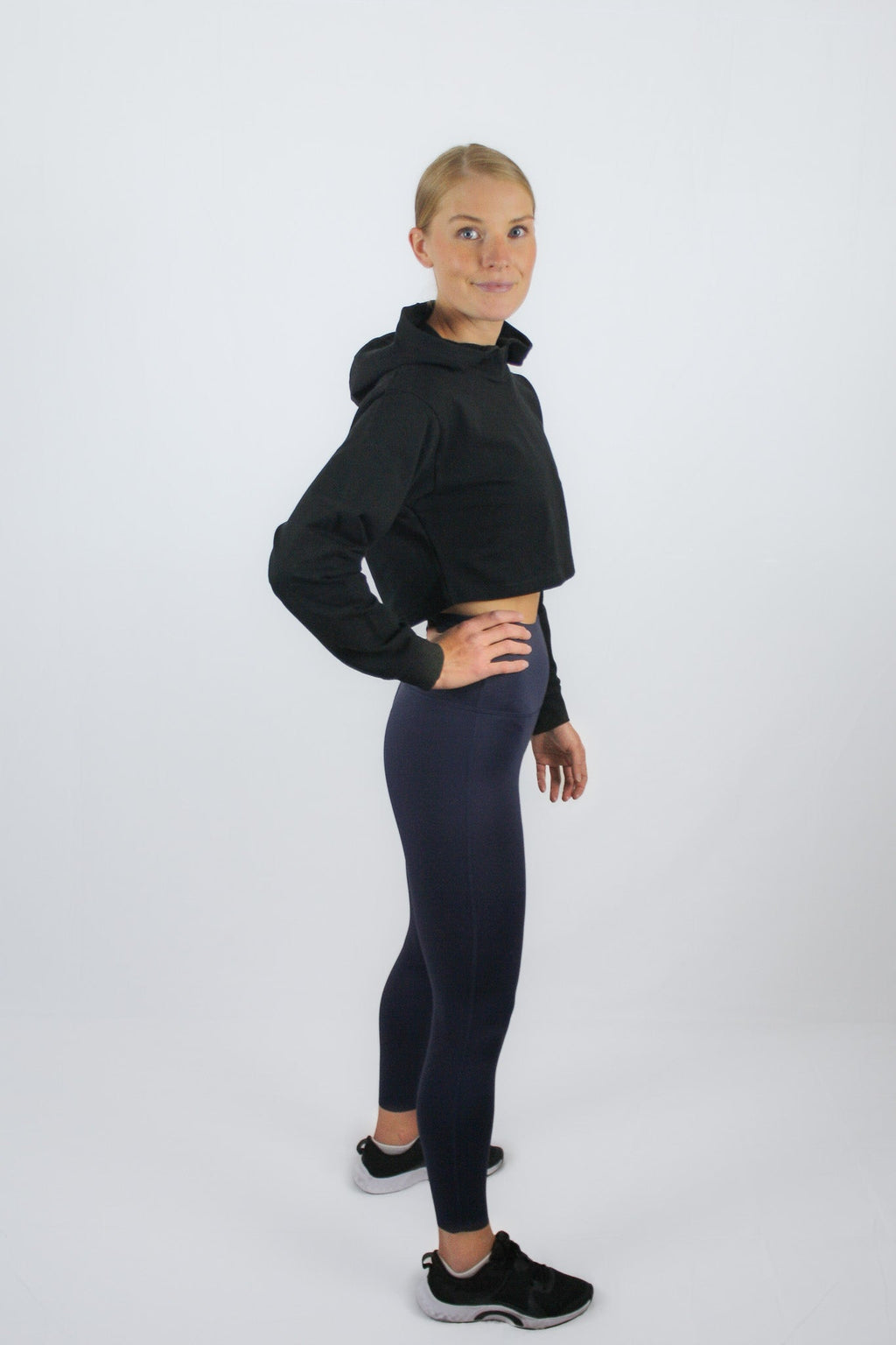MISS ON Crop Hoodie