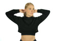 MISS ON Crop Hoodie