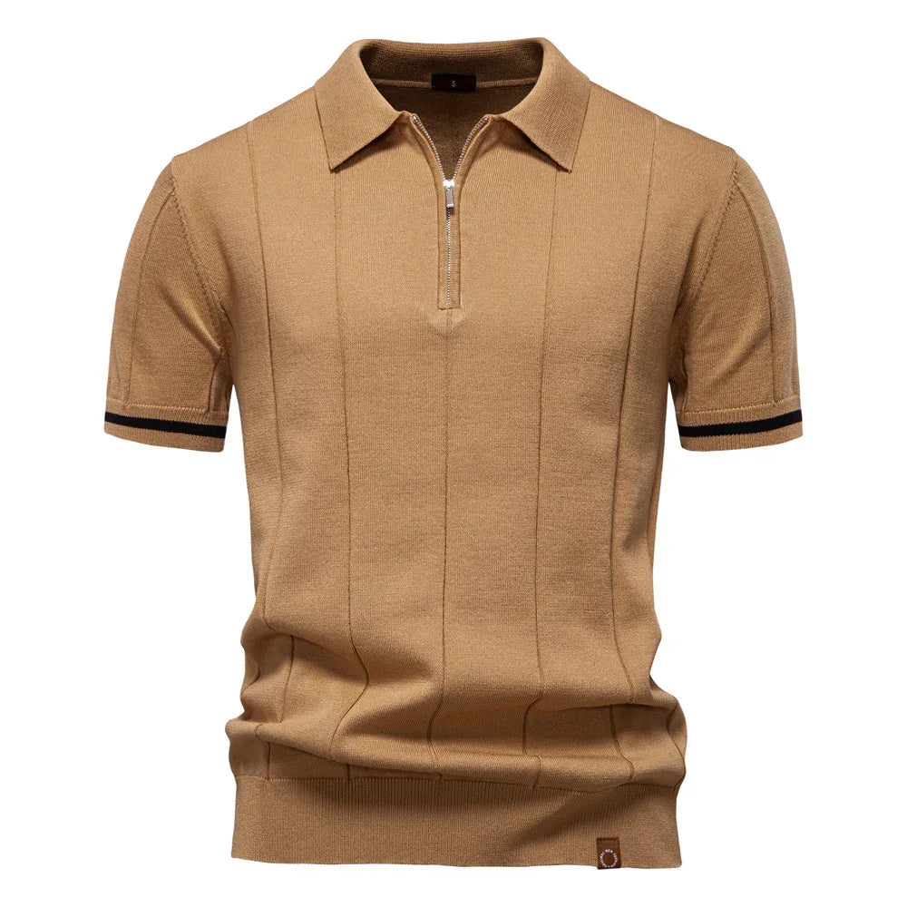 Polo en Laine Décontracté pour Homme