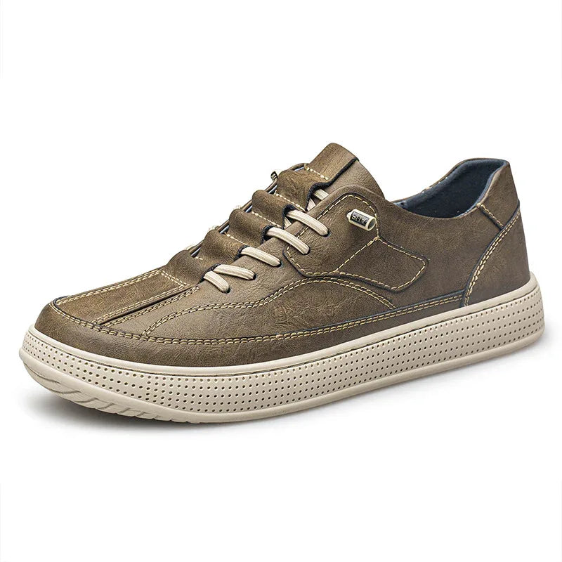 Sommer Herren Schuhe mit runder Zehenkappe atmungsaktiv