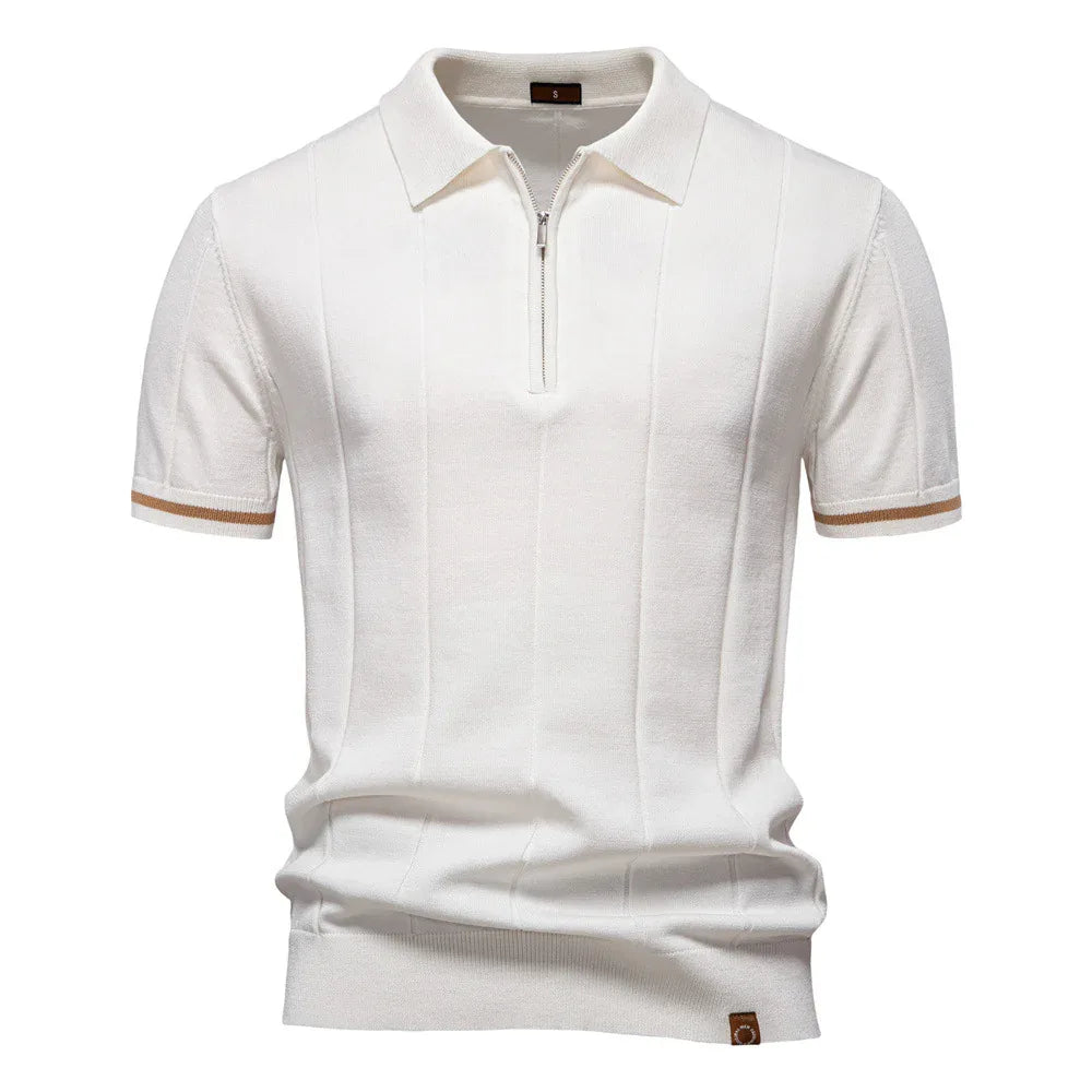 Polo en Laine Décontracté pour Homme