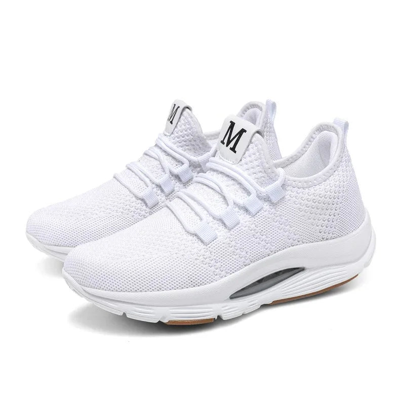 Damen-Freizeitsneaker aus Mesh mit starker Dämpfung