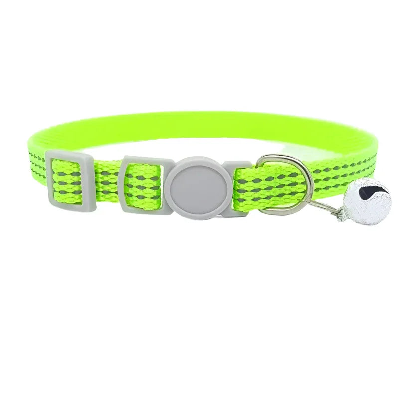 Collier pour chat en nylon respirant et confortable Produits pour animaux de compagnie
