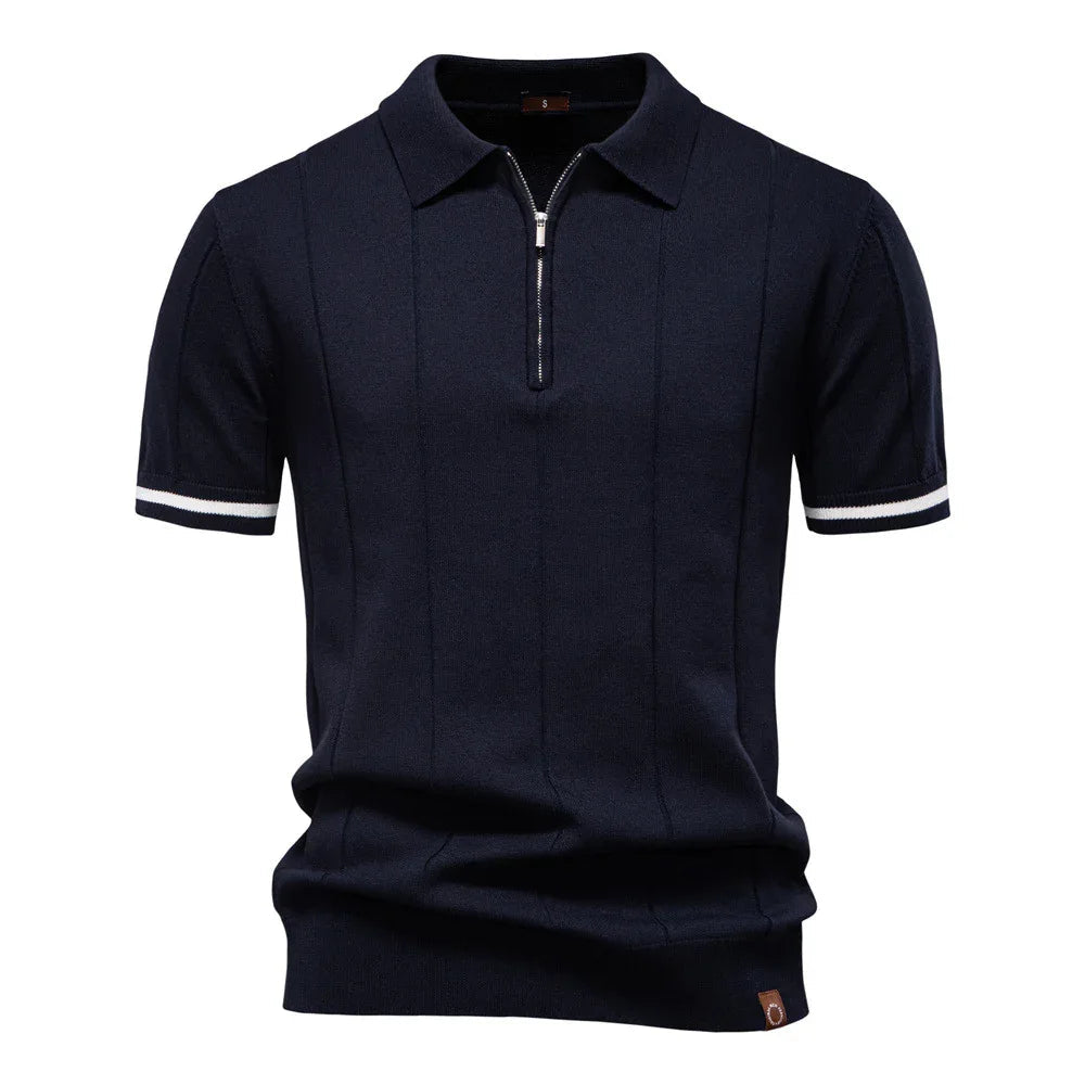 Polo en Laine Décontracté pour Homme