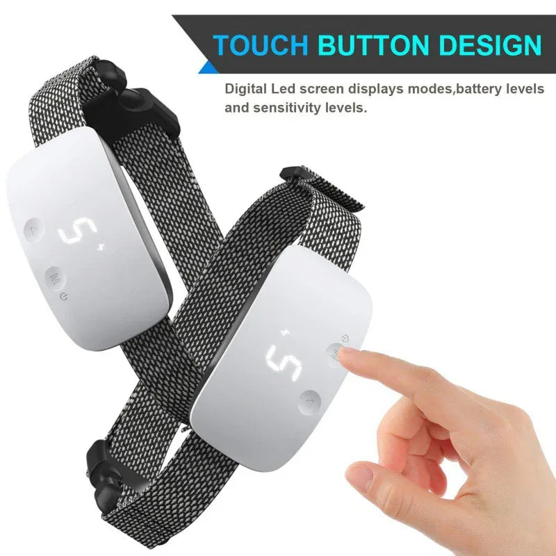 Hundetrainingshalsband Bellstopper Trainer mit digitalem LED-Display