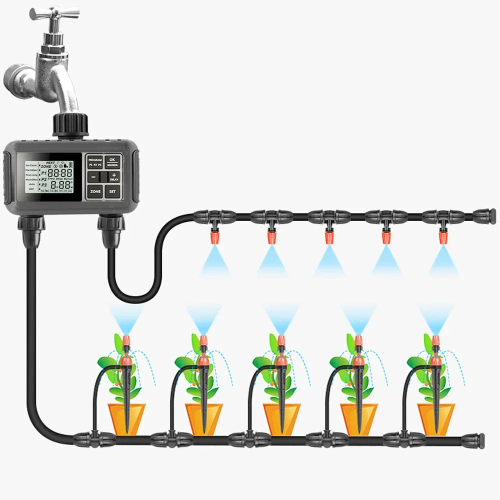 Doppelter Export Großbildschirm Smart-Bewässerungssteuerungssystem Bewässerungsmaschine für Garten oder Rasen