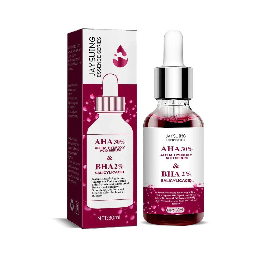 Sérum Acide Tartrique Anti-points Noirs, Acné, Variole, Éclaircissant, Soin de la Peau, Essence Acide