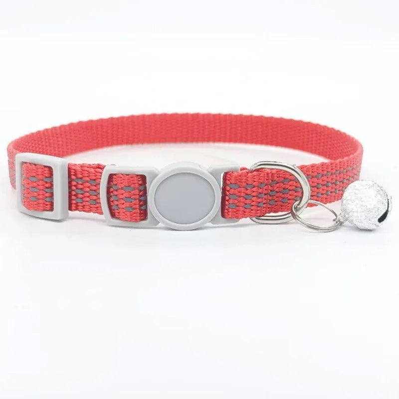 Collier pour chat en nylon respirant et confortable Produits pour animaux de compagnie