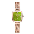 Damen Sternenklare Retro Exquisite Quadratische Uhr