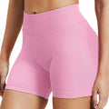 Short de yoga taille haute, serré, rehausseur de hanches, sans coutures, respirant, séchage rapide
