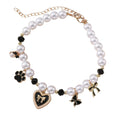 Collier pour chien ou chat en perles