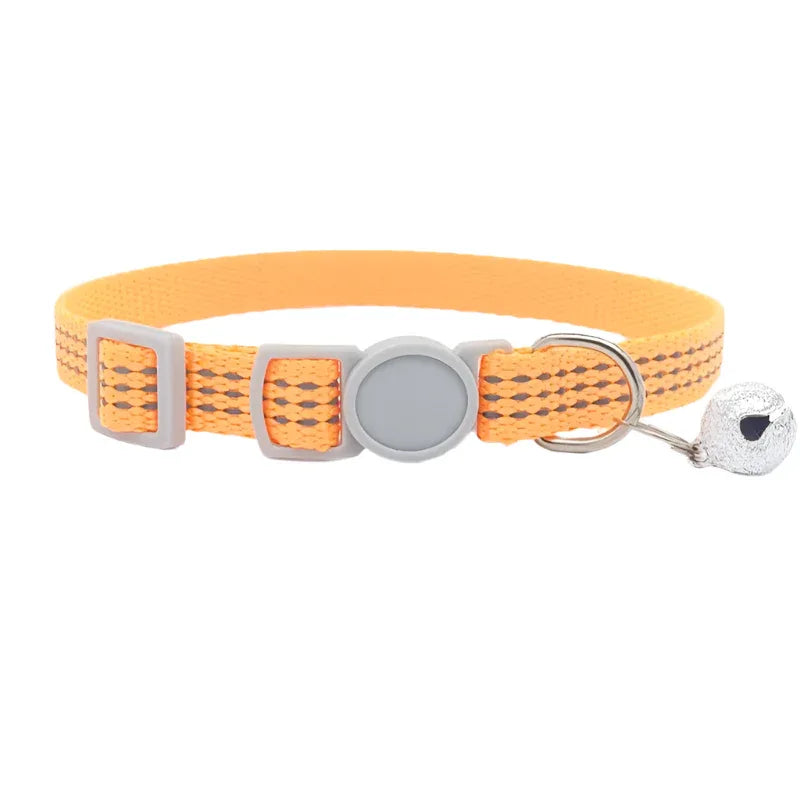 Collier pour chat en nylon respirant et confortable Produits pour animaux de compagnie