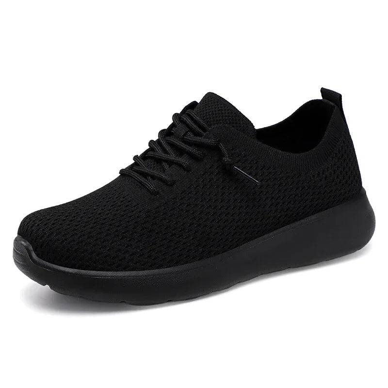 Bequeme Damen-Sneaker, atmungsaktiv, mit dicker Sohle, Freizeitschuhe