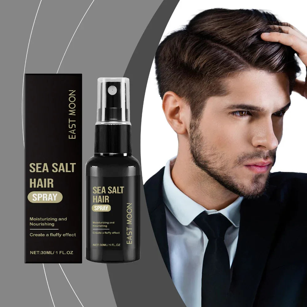 Spray capillaire rafraîchissant au sel marin pour des cheveux volumineux