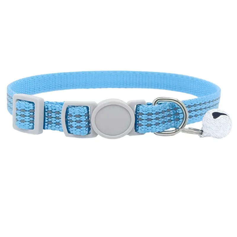 Collier pour chat en nylon respirant et confortable Produits pour animaux de compagnie